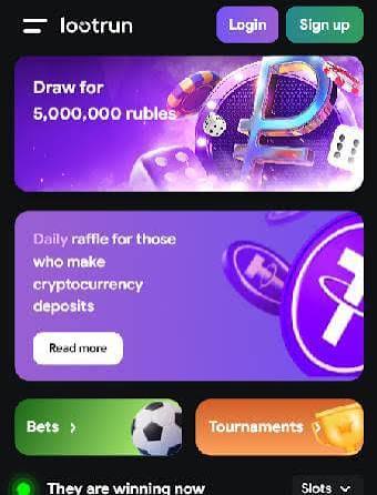 LootRUn Casino Зеркало — доступ к играм и бонусам
